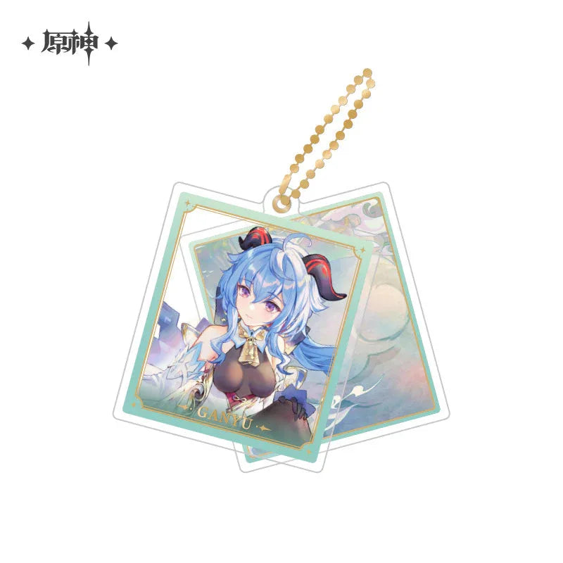 Event Artwork Series Acrylic Pendant Genshin Impact ACG Go Anime