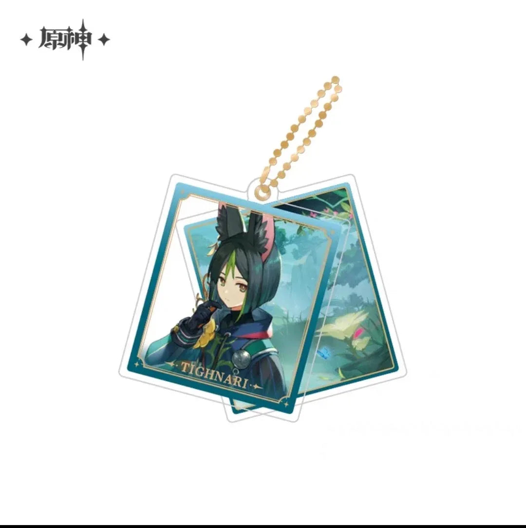Event Artwork Series Acrylic Pendant Genshin Impact ACG Go Anime