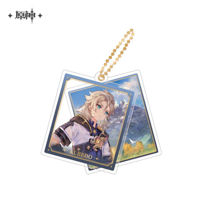 Event Artwork Series Acrylic Pendant Genshin Impact ACG Go Anime