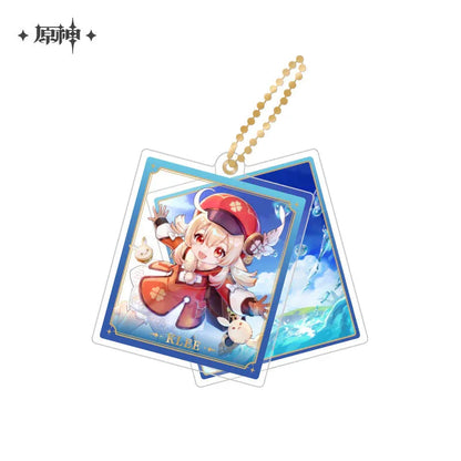 Event Artwork Series Acrylic Pendant Genshin Impact Klee ACG Go Anime
