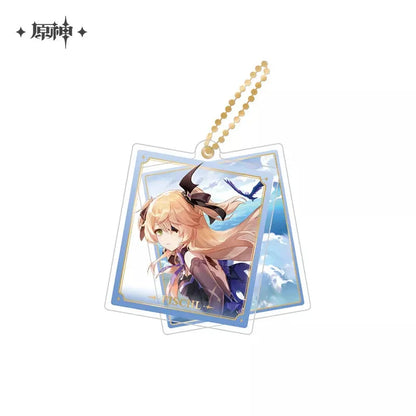 Event Artwork Series Acrylic Pendant Genshin Impact ACG Go Anime