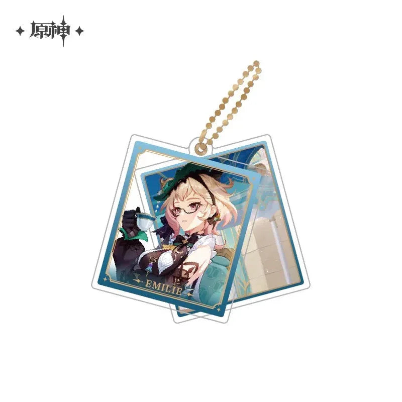 Event Artwork Series Acrylic Pendant Genshin Impact ACG Go Anime