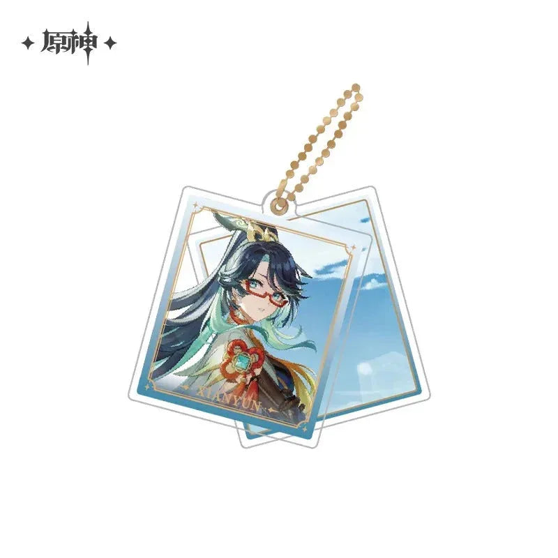 Event Artwork Series Acrylic Pendant Genshin Impact Xianyun ACG Go Anime
