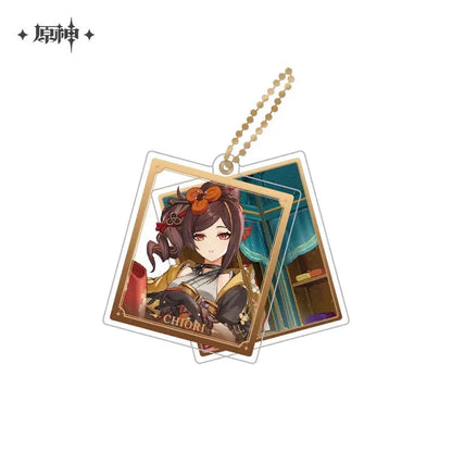Event Artwork Series Acrylic Pendant Genshin Impact Chiori ACG Go Anime