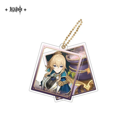 Event Artwork Series Acrylic Pendant Genshin Impact Jean ACG Go Anime