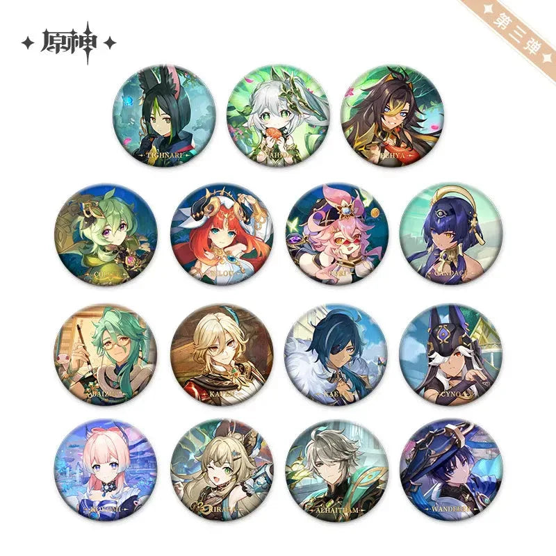 Event Artwork Series Badge Genshin Impact ACG Go Anime