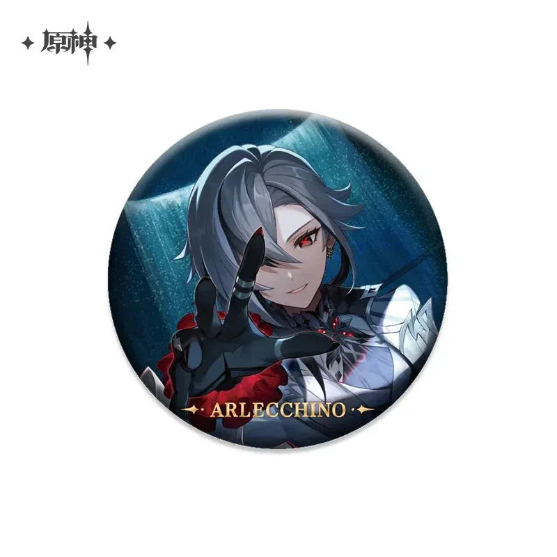 Event Artwork Series Badge Genshin Impact Arlecchino ACG Go Anime