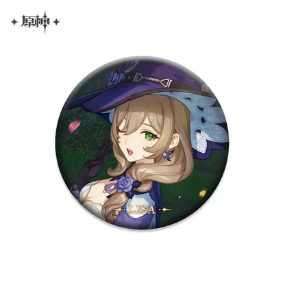 Event Artwork Series Badge Genshin Impact Lisa ACG Go Anime