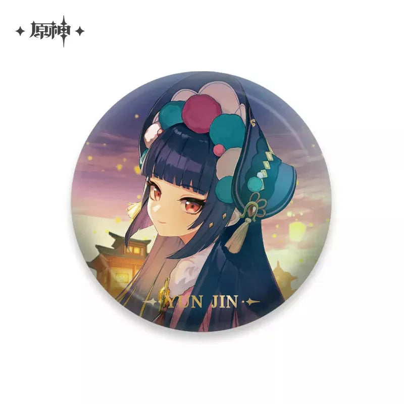 Event Artwork Series Badge Genshin Impact Yunjin ACG Go Anime