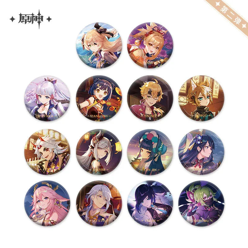 Event Artwork Series Badge Genshin Impact ACG Go Anime
