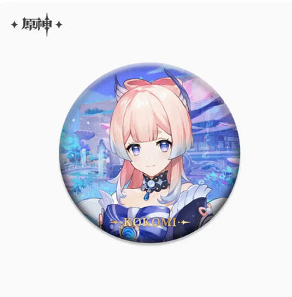 Event Artwork Series Badge Genshin Impact Kokomi ACG Go Anime