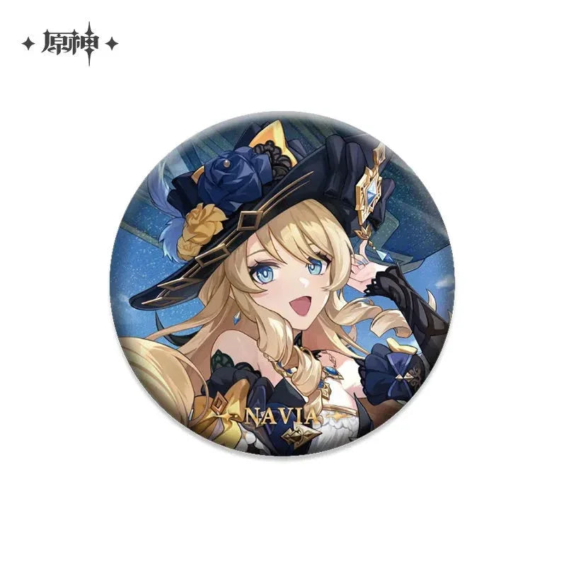 Event Artwork Series Badge Genshin Impact Navia ACG Go Anime