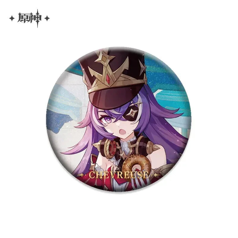 Event Artwork Series Badge Genshin Impact Chevreuse ACG Go Anime