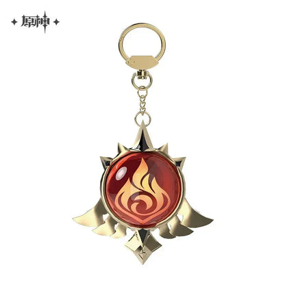 Genshin Impact FES 2023 Series Vision Keychain Liyue Anemo ACG Go Anime www.acg-go.com Anemo, Cryo, Dendro, ELectro, Geo, Hydro, Pendant & Keychain, Pyro, Vision
