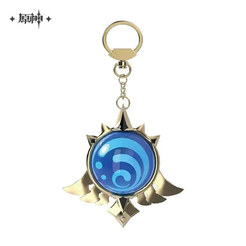 Genshin Impact FES 2023 Series Vision Keychain Liyue Anemo ACG Go Anime www.acg-go.com Anemo, Cryo, Dendro, ELectro, Geo, Hydro, Pendant & Keychain, Pyro, Vision