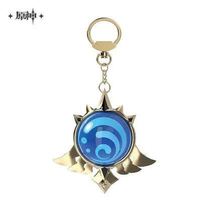 Genshin Impact FES 2023 Series Vision Keychain Liyue Anemo ACG Go Anime www.acg-go.com Anemo, Cryo, Dendro, ELectro, Geo, Hydro, Pendant & Keychain, Pyro, Vision