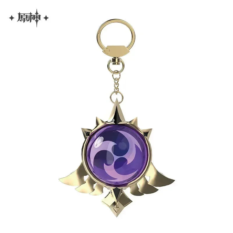 Genshin Impact FES 2023 Series Vision Keychain Liyue Anemo ACG Go Anime www.acg-go.com Anemo, Cryo, Dendro, ELectro, Geo, Hydro, Pendant & Keychain, Pyro, Vision