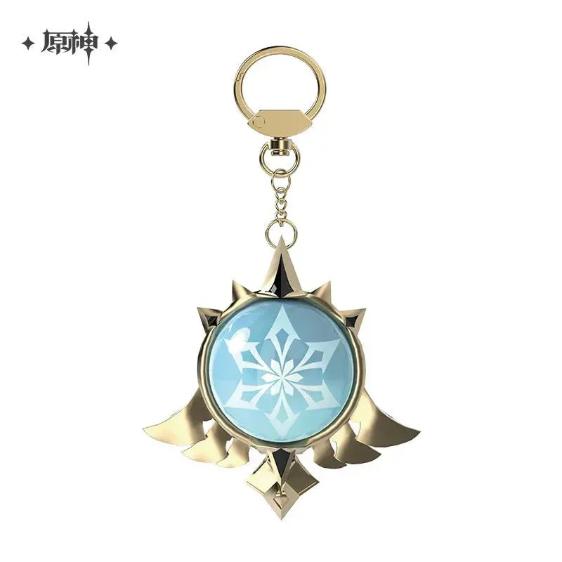 Genshin Impact FES 2023 Series Vision Keychain Liyue Anemo ACG Go Anime www.acg-go.com Anemo, Cryo, Dendro, ELectro, Geo, Hydro, Pendant & Keychain, Pyro, Vision