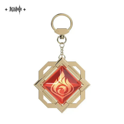 Genshin Impact FES 2023 Series Vision Keychain Liyue Anemo ACG Go Anime www.acg-go.com Anemo, Cryo, Dendro, ELectro, Geo, Hydro, Pendant & Keychain, Pyro, Vision