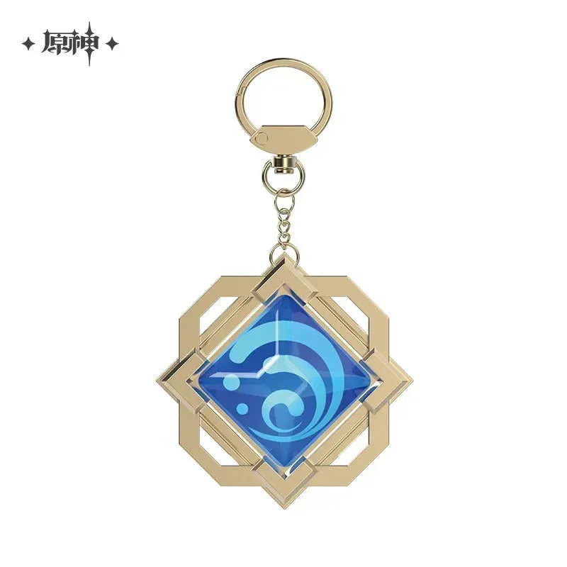 Genshin Impact FES 2023 Series Vision Keychain Liyue Anemo ACG Go Anime www.acg-go.com Anemo, Cryo, Dendro, ELectro, Geo, Hydro, Pendant & Keychain, Pyro, Vision