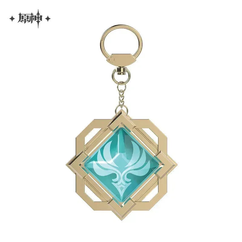 Genshin Impact FES 2023 Series Vision Keychain Liyue Anemo ACG Go Anime www.acg-go.com Anemo, Cryo, Dendro, ELectro, Geo, Hydro, Pendant & Keychain, Pyro, Vision