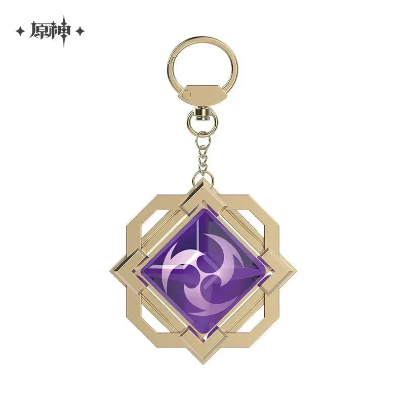 Genshin Impact FES 2023 Series Vision Keychain Liyue Anemo ACG Go Anime www.acg-go.com Anemo, Cryo, Dendro, ELectro, Geo, Hydro, Pendant & Keychain, Pyro, Vision