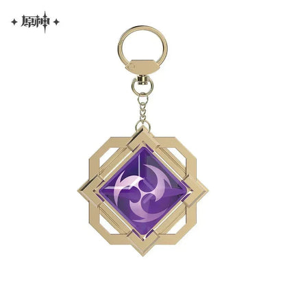 Genshin Impact FES 2023 Series Vision Keychain Liyue Anemo ACG Go Anime www.acg-go.com Anemo, Cryo, Dendro, ELectro, Geo, Hydro, Pendant & Keychain, Pyro, Vision