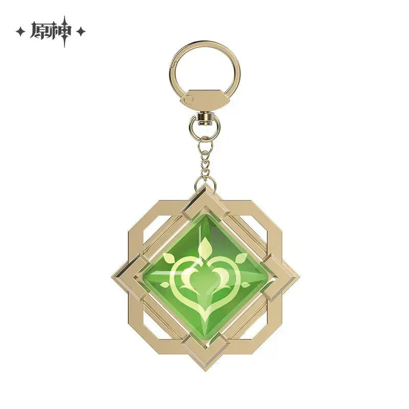 Genshin Impact FES 2023 Series Vision Keychain Liyue Anemo ACG Go Anime www.acg-go.com Anemo, Cryo, Dendro, ELectro, Geo, Hydro, Pendant & Keychain, Pyro, Vision