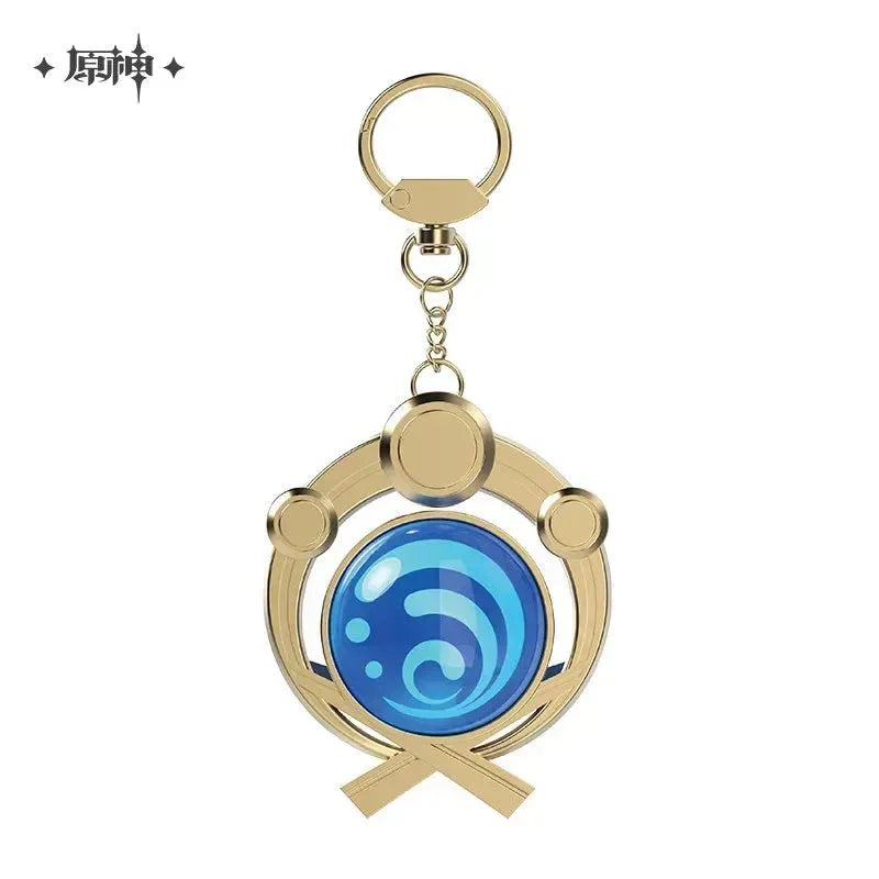Genshin Impact FES 2023 Series Vision Keychain Liyue Anemo ACG Go Anime www.acg-go.com Anemo, Cryo, Dendro, ELectro, Geo, Hydro, Pendant & Keychain, Pyro, Vision