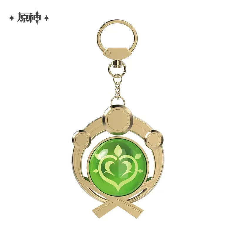 Genshin Impact FES 2023 Series Vision Keychain Liyue Anemo ACG Go Anime www.acg-go.com Anemo, Cryo, Dendro, ELectro, Geo, Hydro, Pendant & Keychain, Pyro, Vision