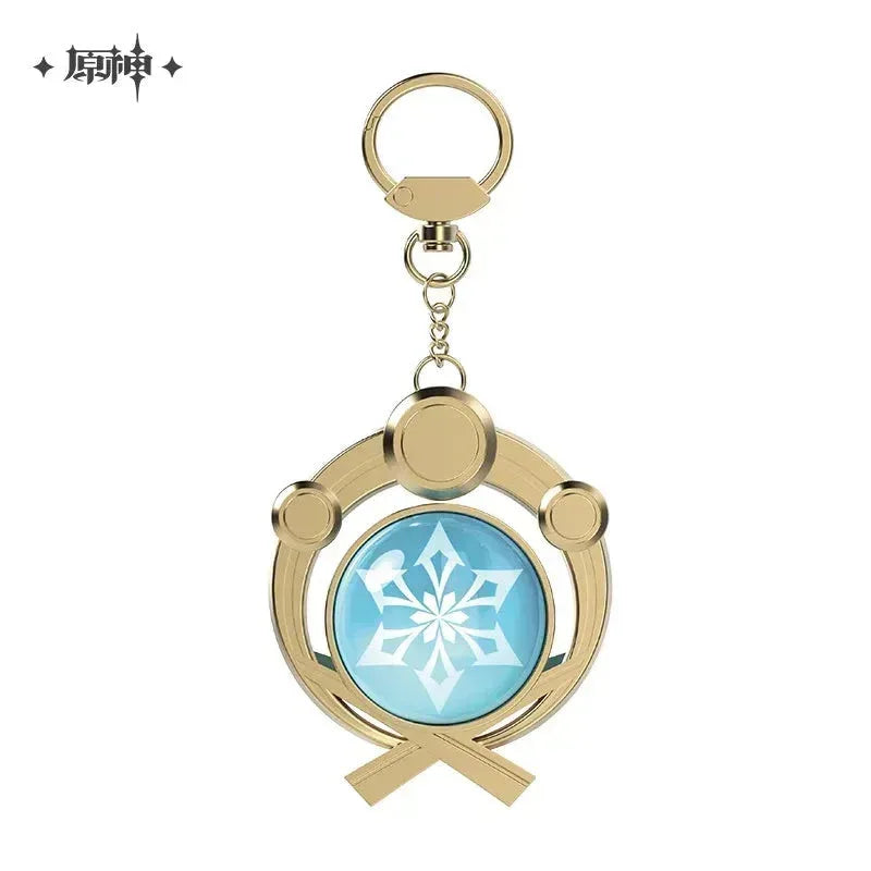 Genshin Impact FES 2023 Series Vision Keychain Liyue Anemo ACG Go Anime www.acg-go.com Anemo, Cryo, Dendro, ELectro, Geo, Hydro, Pendant & Keychain, Pyro, Vision