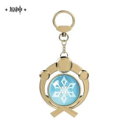 Genshin Impact FES 2023 Series Vision Keychain Liyue Anemo ACG Go Anime www.acg-go.com Anemo, Cryo, Dendro, ELectro, Geo, Hydro, Pendant & Keychain, Pyro, Vision