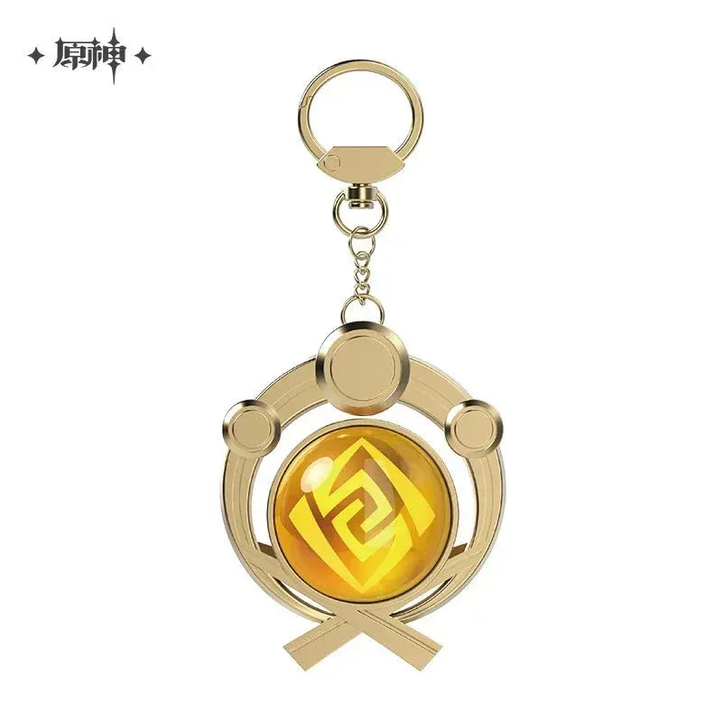 Genshin Impact FES 2023 Series Vision Keychain Liyue Anemo ACG Go Anime www.acg-go.com Anemo, Cryo, Dendro, ELectro, Geo, Hydro, Pendant & Keychain, Pyro, Vision