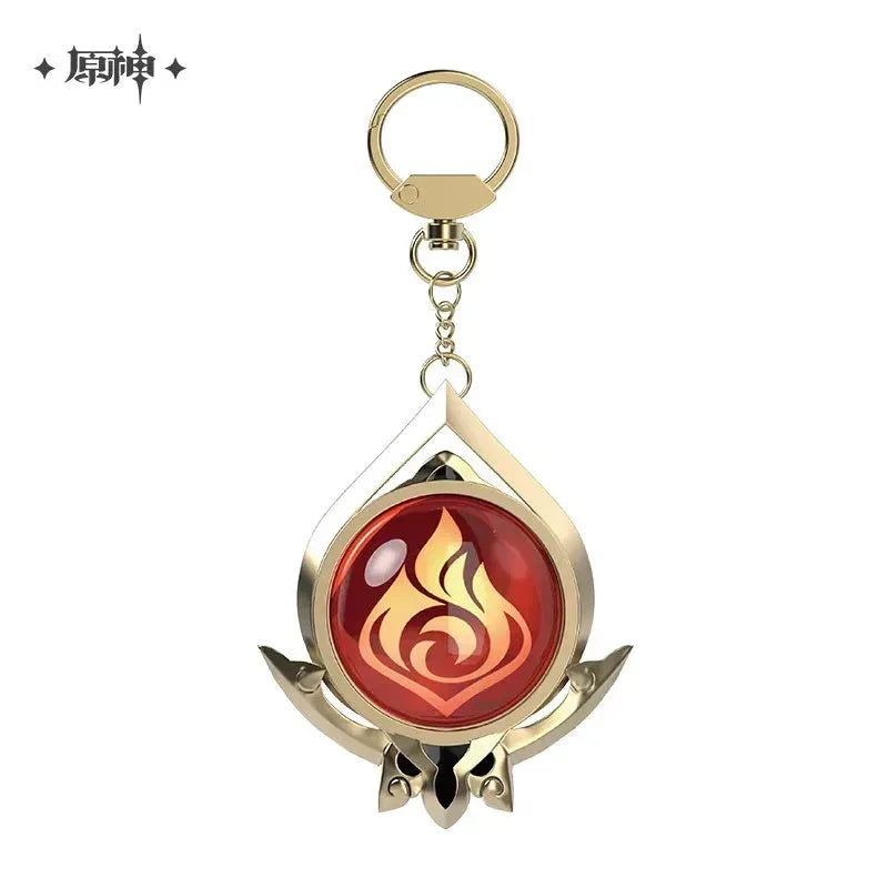 Genshin Impact FES 2023 Series Vision Keychain Liyue Anemo ACG Go Anime www.acg-go.com Anemo, Cryo, Dendro, ELectro, Geo, Hydro, Pendant & Keychain, Pyro, Vision