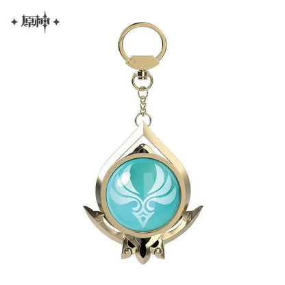 Genshin Impact FES 2023 Series Vision Keychain Liyue Anemo ACG Go Anime www.acg-go.com Anemo, Cryo, Dendro, ELectro, Geo, Hydro, Pendant & Keychain, Pyro, Vision