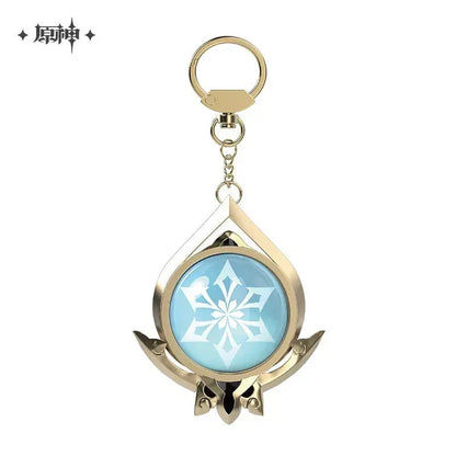 Genshin Impact FES 2023 Series Vision Keychain Liyue Anemo ACG Go Anime www.acg-go.com Anemo, Cryo, Dendro, ELectro, Geo, Hydro, Pendant & Keychain, Pyro, Vision