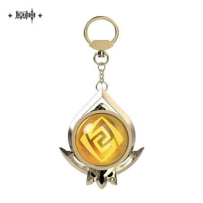 Genshin Impact FES 2023 Series Vision Keychain Liyue Anemo ACG Go Anime www.acg-go.com Anemo, Cryo, Dendro, ELectro, Geo, Hydro, Pendant & Keychain, Pyro, Vision