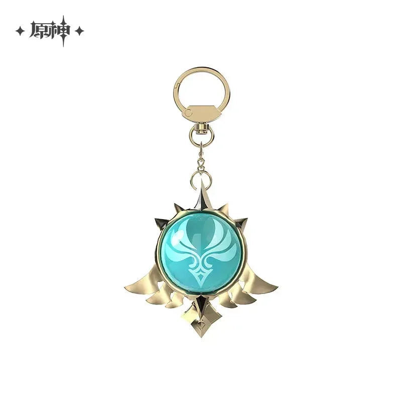 Genshin Impact FES 2023 Series Vision Keychain Liyue Anemo ACG Go Anime www.acg-go.com Anemo, Cryo, Dendro, ELectro, Geo, Hydro, Pendant & Keychain, Pyro, Vision