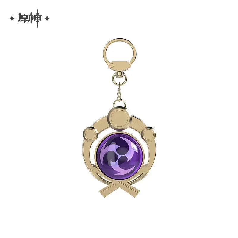 Genshin Impact FES 2023 Series Vision Keychain Liyue Anemo ACG Go Anime www.acg-go.com Anemo, Cryo, Dendro, ELectro, Geo, Hydro, Pendant & Keychain, Pyro, Vision