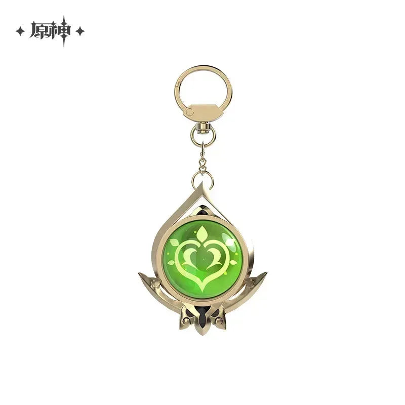 Genshin Impact FES 2023 Series Vision Keychain Liyue Anemo ACG Go Anime www.acg-go.com Anemo, Cryo, Dendro, ELectro, Geo, Hydro, Pendant & Keychain, Pyro, Vision