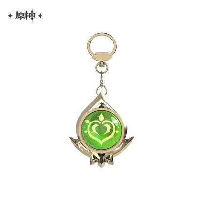Genshin Impact FES 2023 Series Vision Keychain Liyue Anemo ACG Go Anime www.acg-go.com Anemo, Cryo, Dendro, ELectro, Geo, Hydro, Pendant & Keychain, Pyro, Vision