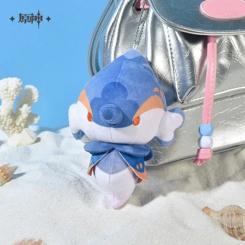 Genshin Impact Fontemer Series Bubbler Seahorse Plush Keychain Purple ACG Go Anime www.acg-go.com Bubbler Seahorse, Pendant & Keychain