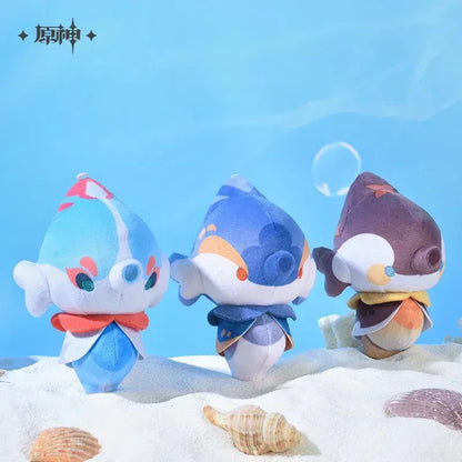 Genshin Impact Fontemer Series Bubbler Seahorse Plush Keychain Purple ACG Go Anime www.acg-go.com Bubbler Seahorse, Pendant & Keychain