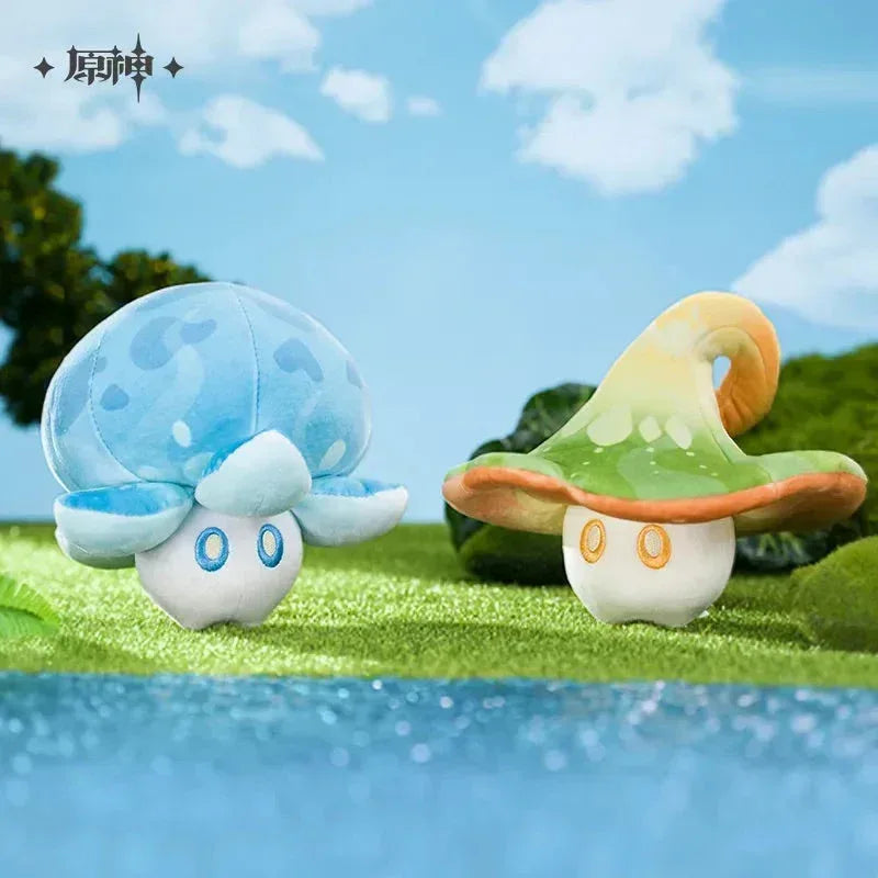 Genshin Impact Fungus Series Floating Fungus Plush Toy Floating Hydro Fungus ACG Go Anime www.acg-go.com Fungus, Plush