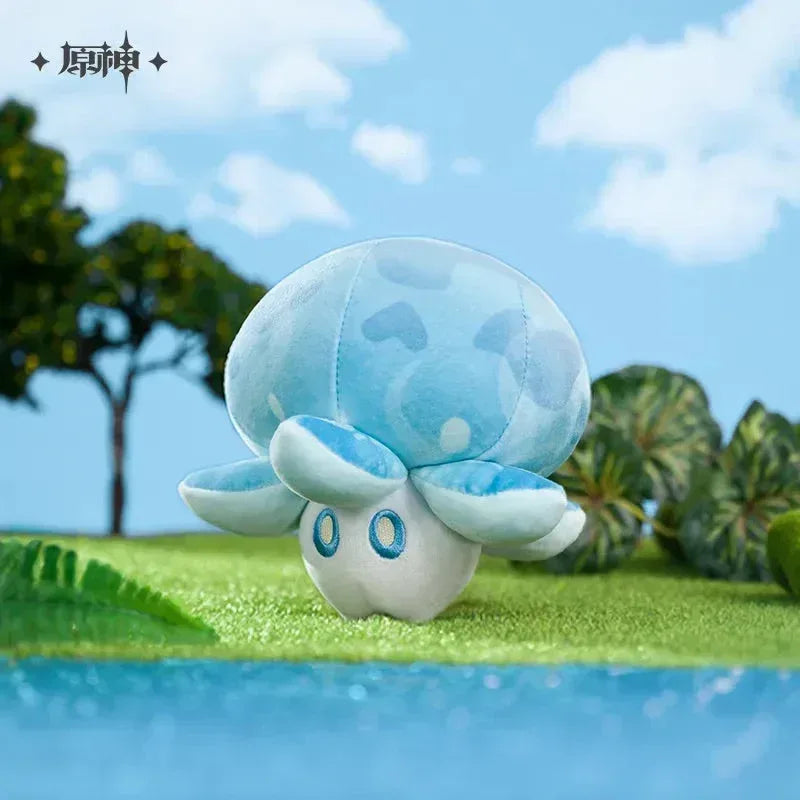 Genshin Impact Fungus Series Floating Fungus Plush Toy Floating Hydro Fungus ACG Go Anime www.acg-go.com Fungus, Plush