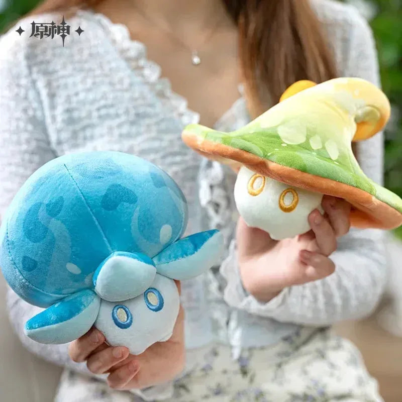 Genshin Impact Fungus Series Floating Fungus Plush Toy Floating Hydro Fungus ACG Go Anime www.acg-go.com Fungus, Plush