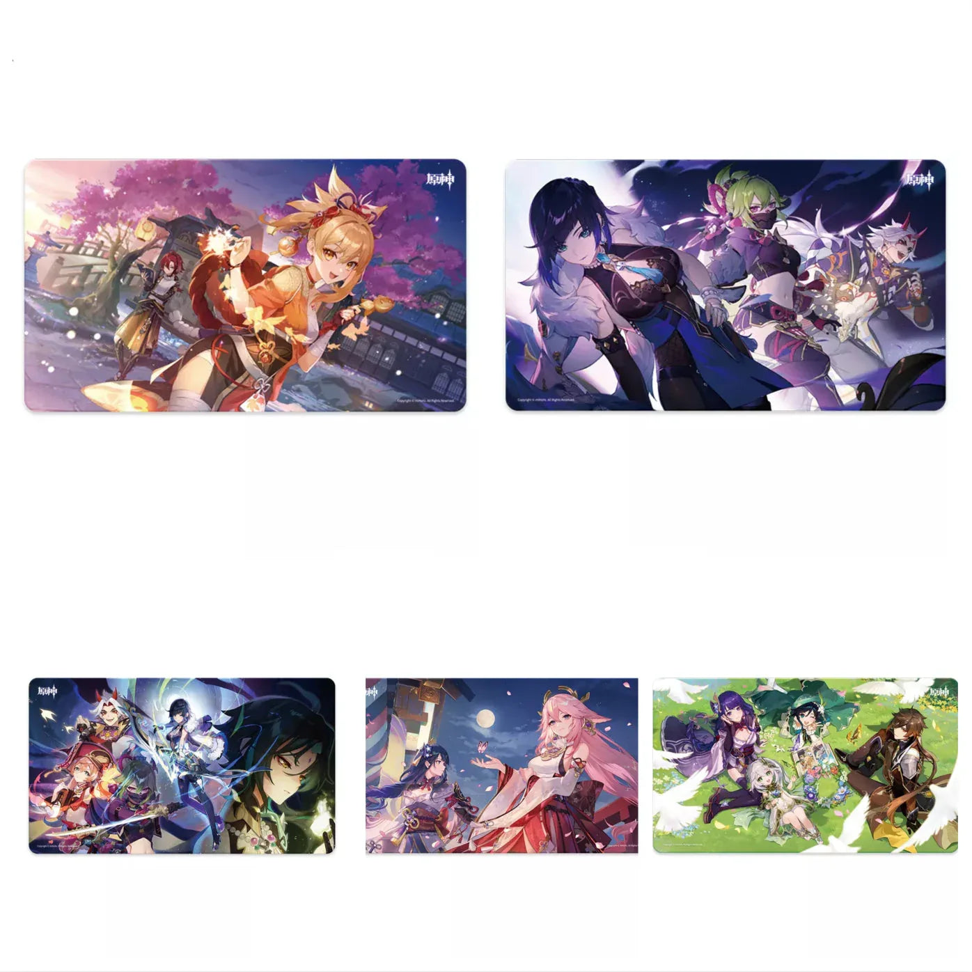Gaming Mouse Pad Vol 2 Genshin Impact ACG Go Anime