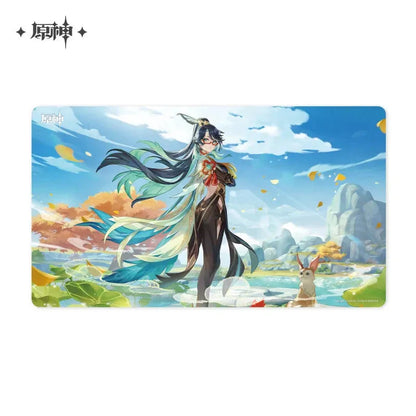 Gaming Mouse Pad Vol 2 Genshin Impact Vibrant Harriers Aloft in Spring Breeze ACG Go Anime