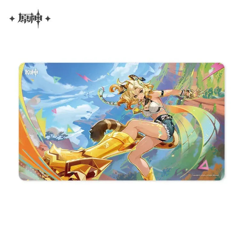 Gaming Mouse Pad Vol 2 Genshin Impact The Rainbow Destined to Burn ACG Go Anime