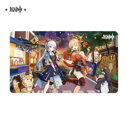 Genshin Impact Hua Cai Qi Shi Series Merch Badge- Yomiya ACG Go Anime www.acg-go.com Art Decor, Ayaka, Badge, Pendant & Keychain, Shikishi, Stand, Yoimiya